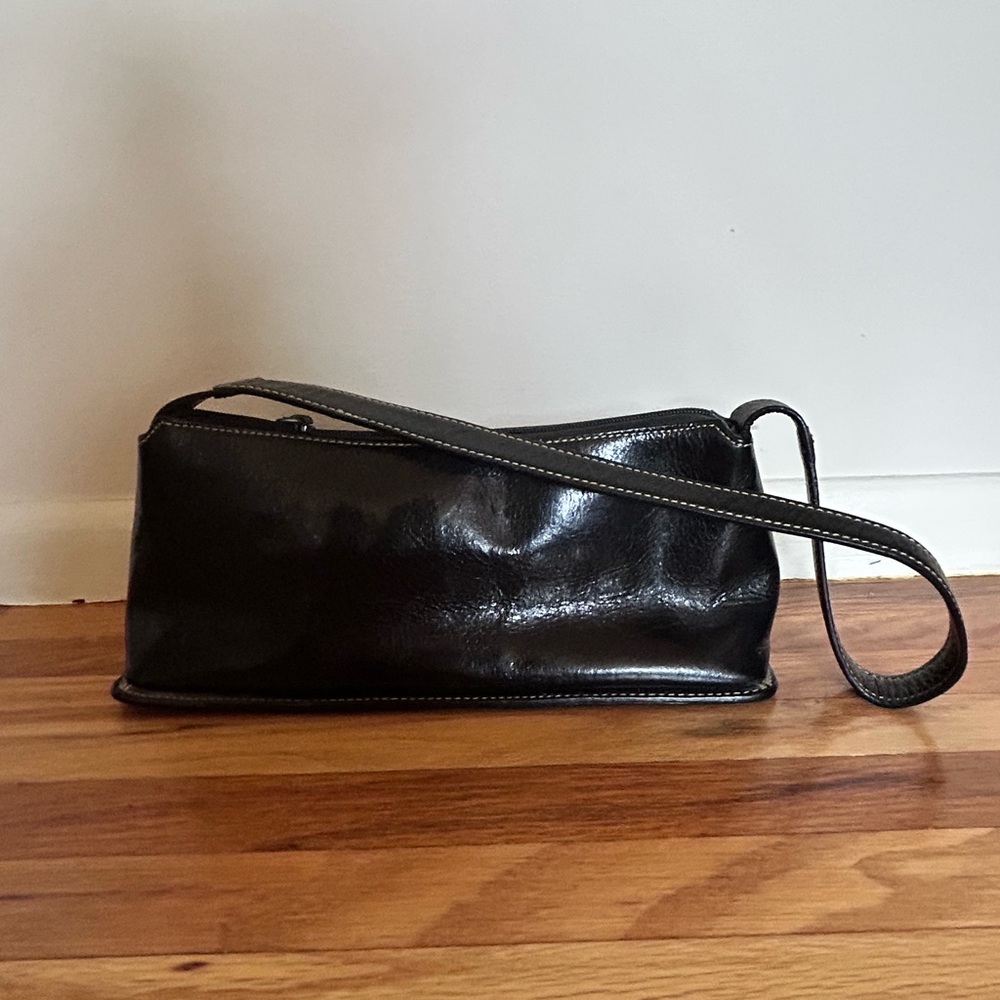 Kenneth Cole New York Black Bag Leather Classic Design